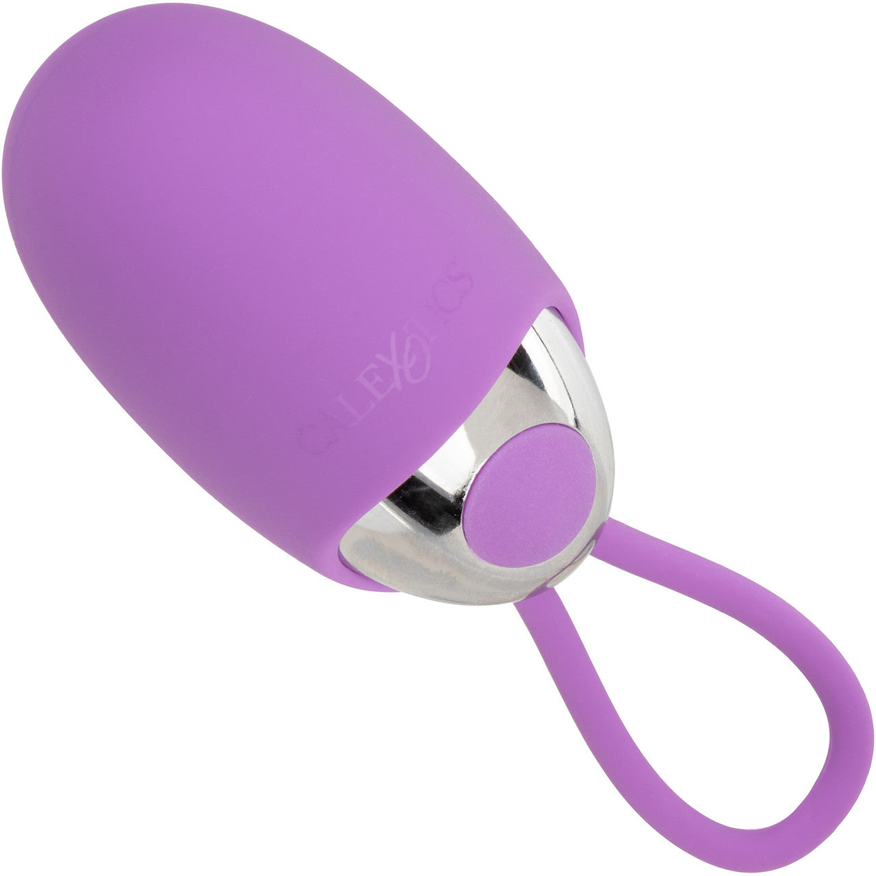 Turbo Buzz Bullet With Removable Silicone Sleeve - Rechargeable Vibrator By CalExotics - Purple