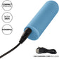 Turbo Buzz Rounded Mini Bullet Rechargeable Waterproof Vibrator By CalExotics - Blue