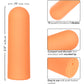 Turbo Buzz Rounded Mini Bullet Rechargeable Waterproof Vibrator By CalExotics - Orange