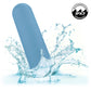 Turbo Buzz Rounded Bullet Rechargeable Waterproof Vibrator By CalExotics - Blue