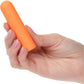 Turbo Buzz Rounded Bullet Rechargeable Waterproof Vibrator By CalExotics - Orange