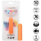 Turbo Buzz Rounded Bullet Rechargeable Waterproof Vibrator By CalExotics - Orange