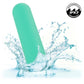 Turbo Buzz Rounded Bullet Rechargeable Waterproof Vibrator By CalExotics - Green