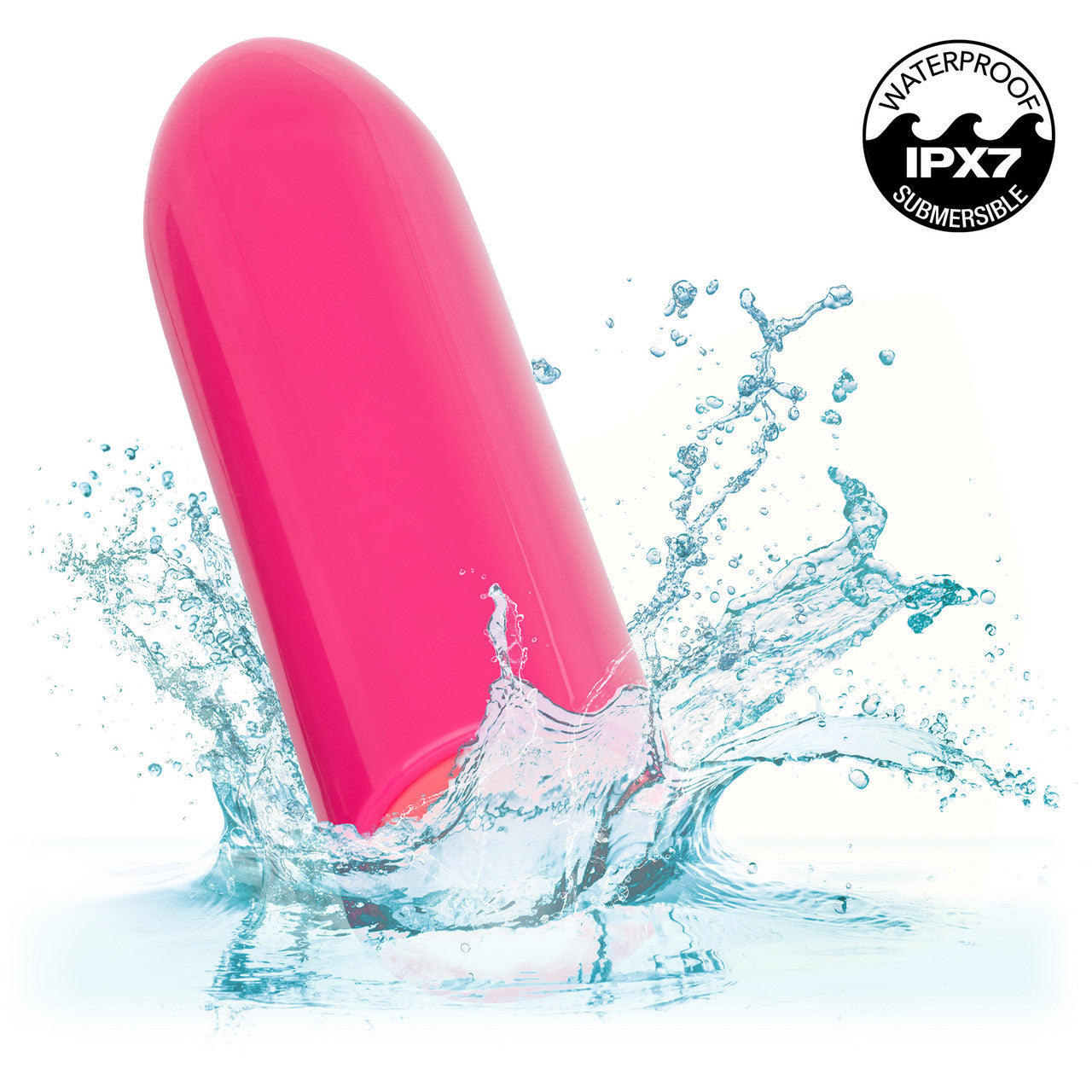 Turbo Buzz Classic Mini Bullet Rechargeable Waterproof Vibrator By CalExotics - Pink