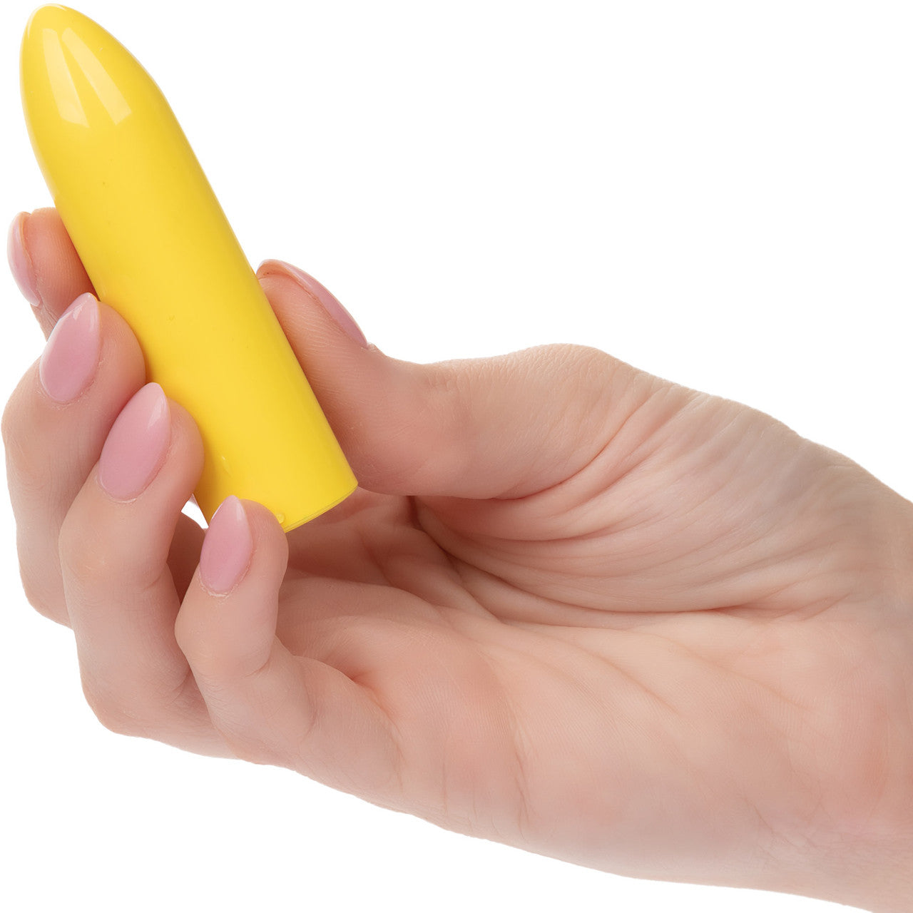 Turbo Buzz Classic Mini Bullet Rechargeable Waterproof Vibrator By CalExotics - Yellow