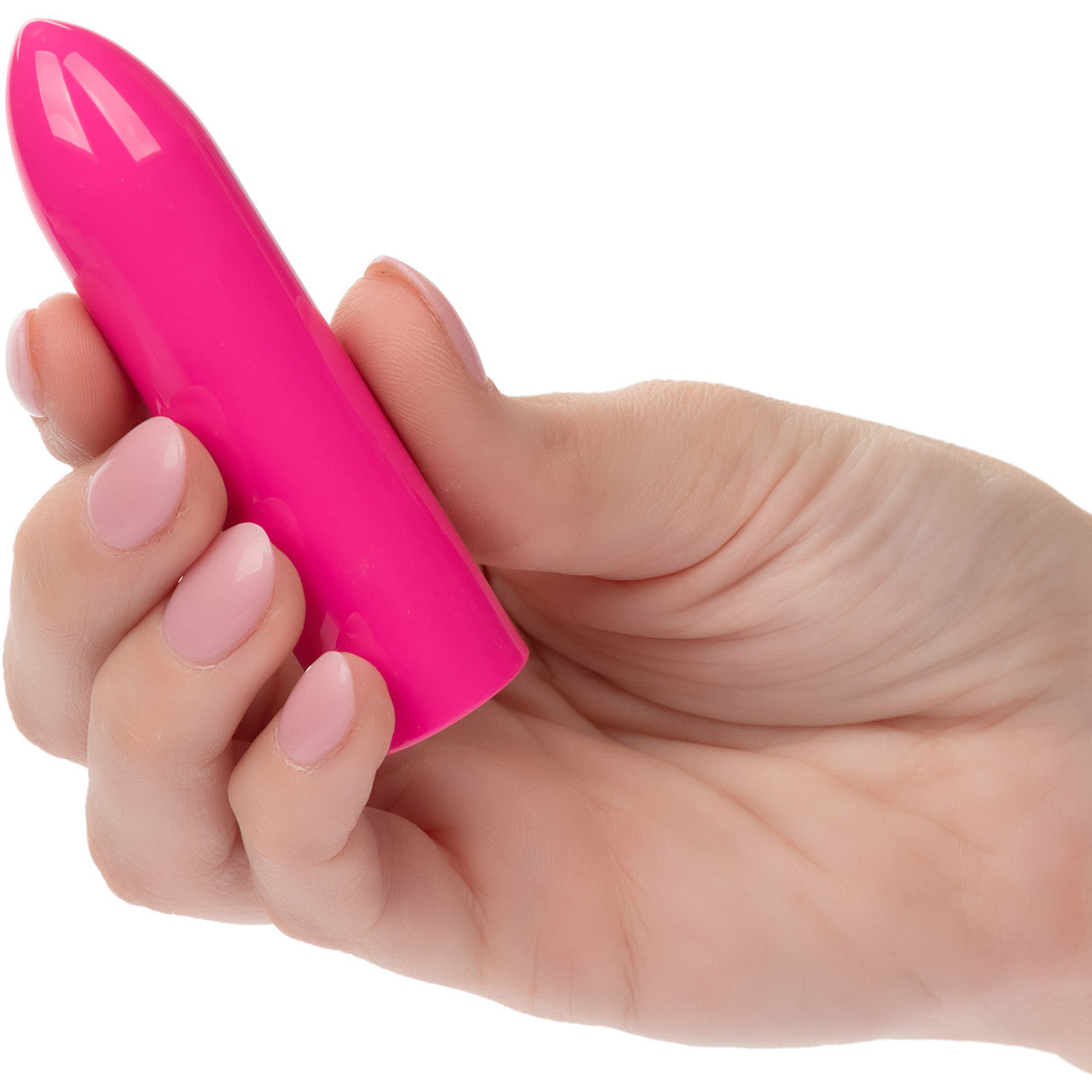 Turbo Buzz Classic Bullet Rechargeable Waterproof Vibrator By CalExotics - Pink