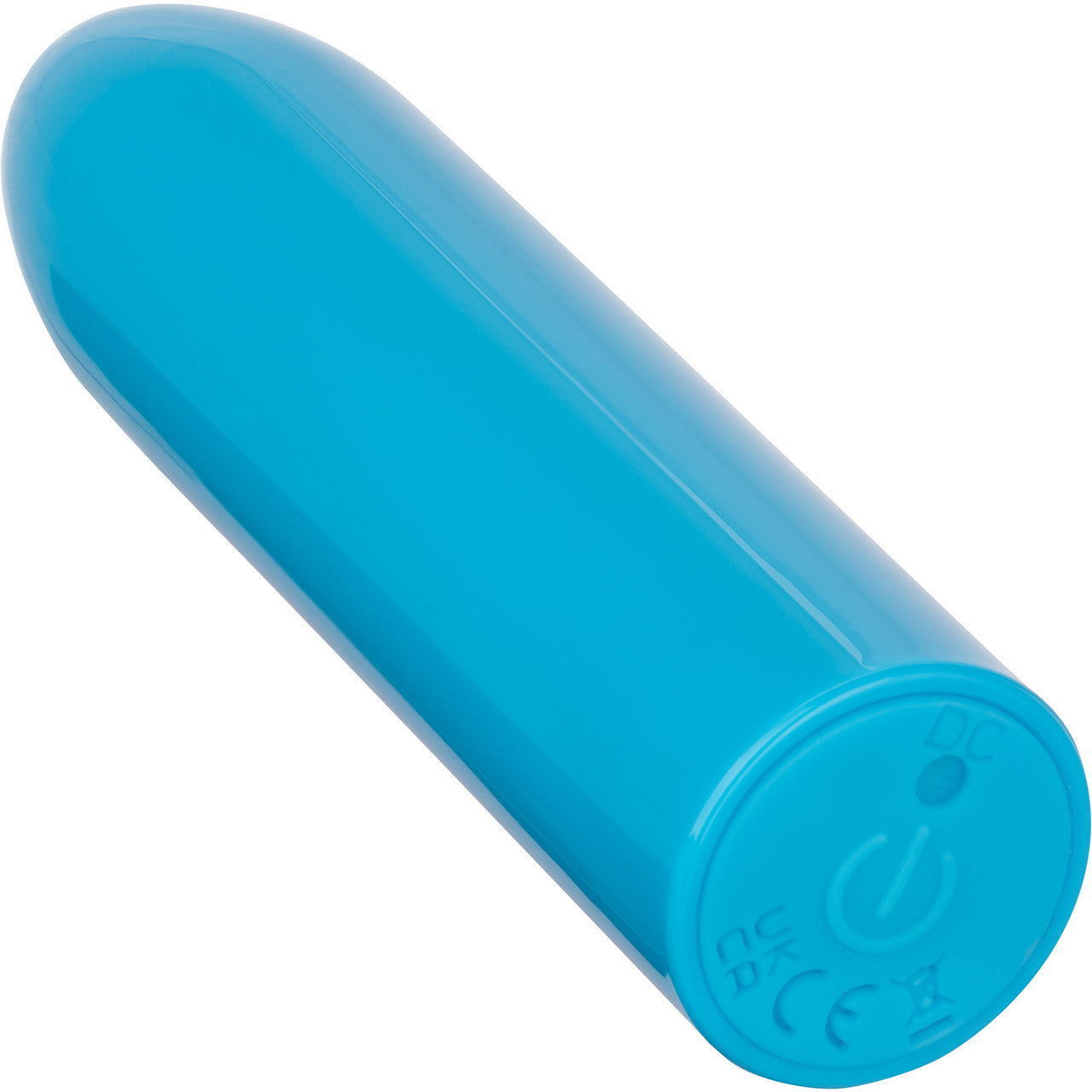 Turbo Buzz Classic Bullet Rechargeable Waterproof Vibrator By CalExotics - Blue