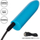 Turbo Buzz Classic Bullet Rechargeable Waterproof Vibrator By CalExotics - Blue