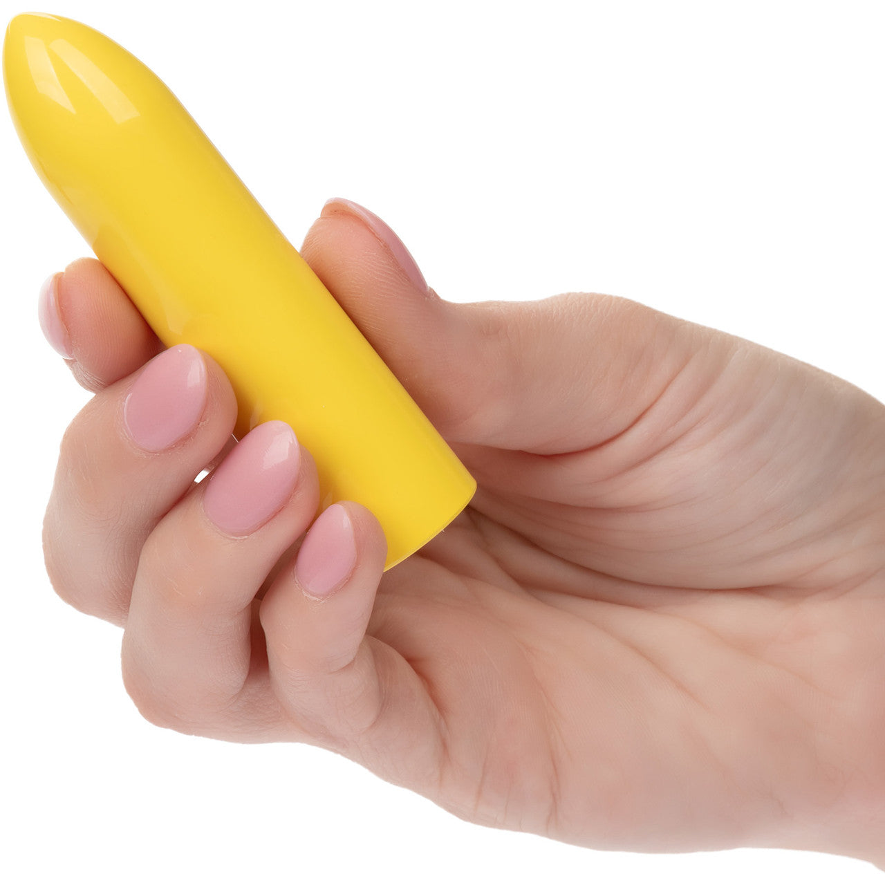 Turbo Buzz Classic Bullet Rechargeable Waterproof Vibrator By CalExotics - Yellow