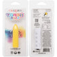 Turbo Buzz Classic Bullet Rechargeable Waterproof Vibrator By CalExotics - Yellow