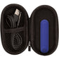 Hideaway Rechargeable Waterproof Mini Vibrator by CalExotics - Blue