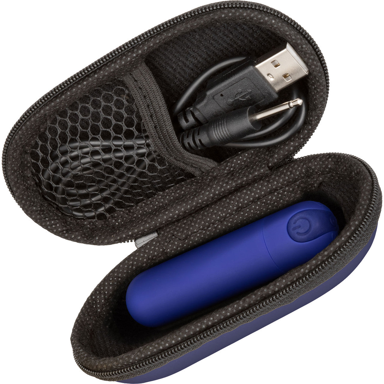 Hideaway Rechargeable Waterproof Mini Vibrator by CalExotics - Blue