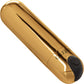 Hideaway Rechargeable Waterproof Mini Vibrator by CalExotics - Gold