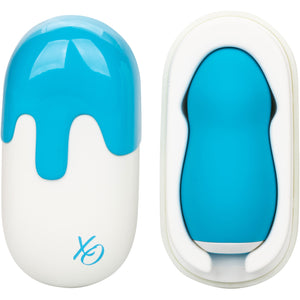 Sugar Dream Rechargeable Waterproof Vibrating Silicone Clitoral Stimulator By CalExotics - Blue