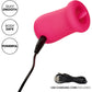 Sugar Craze Rechargeable Waterproof Silicone Flickering Clitoral Stimulator By CalExotics - Pink