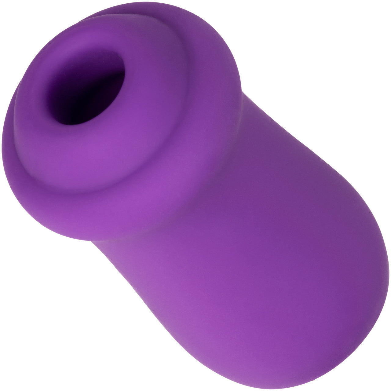 Sugar Rush Silicone Pressure Wave Clitoral Suction Stimulator With Vibration By CalExotics - Purple