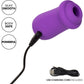 Sugar Rush Silicone Pressure Wave Clitoral Suction Stimulator With Vibration By CalExotics - Purple