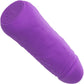 Mini Vibrating Studs Rechargeable Waterproof Silicone Dildo By CalExotics - Purple