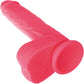 Studs 7" Rechargeable Rumbling & Thrusting Silicone Suction Cup Dildo By CalExotics - Pink