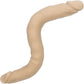 Silicone Studs® Bend And Hold 12" Silicone Dual Dong - Vanilla