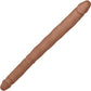 Silicone Studs® Bend And Hold 16" Silicone Dual Dong - Caramel