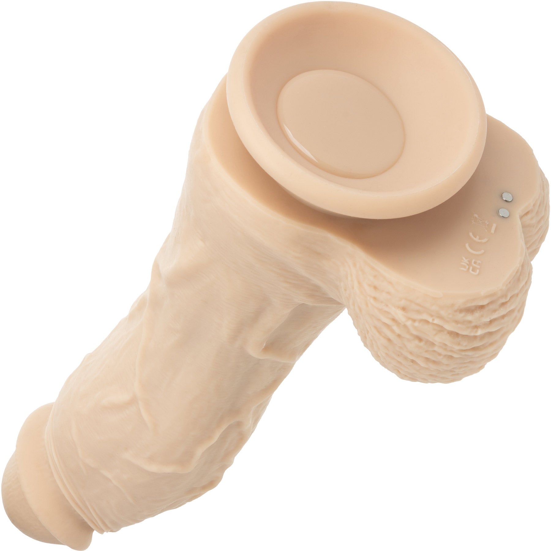 Silicone Studs® Big Dick Energy Rechargeable Vibrating Suction Cup Dildo - Vanilla