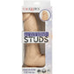 Silicone Studs® Big Dick Energy Rechargeable Vibrating Suction Cup Dildo - Vanilla