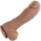 Silicone Studs® Big Dick Energy Rechargeable Vibrating Suction Cup Dildo - Caramel