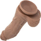 Silicone Studs® Big Dick Energy Rechargeable Vibrating Suction Cup Dildo - Caramel