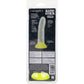 Glow Stick Star 6" Glow In The Dark Silicone Suction Cup Dildo By CalExotics