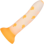 Glow Stick Mushroom 6" Glow In The Dark Silicone Suction Cup Dildo By CalExotics