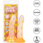 Glow Stick Mushroom 6" Glow In The Dark Silicone Suction Cup Dildo By CalExotics