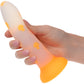 Glow Stick Mushroom 6" Glow In The Dark Silicone Suction Cup Dildo By CalExotics