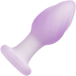 Lavender Haze Ridge Probe Rechargeable Waterproof Silicone Vibrating Butt Plug By CalExotics