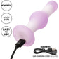 Lavender Haze Bulb Probe Rechargeable Waterproof Silicone Vibrating Butt Plug By CalExotics