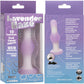 Lavender Haze Bulb Probe Rechargeable Waterproof Silicone Vibrating Butt Plug By CalExotics