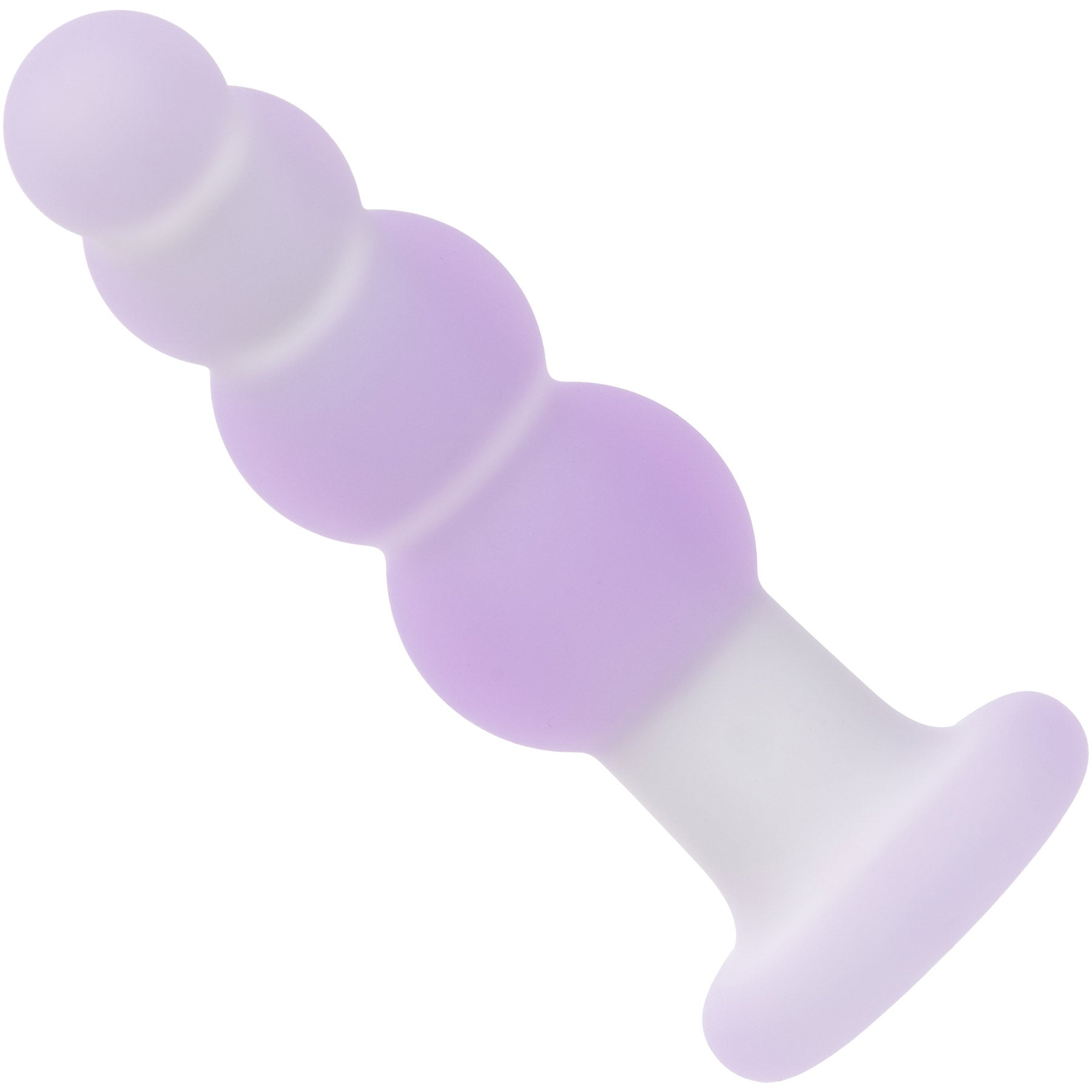 Lavender Haze™ Beaded Curved Probe Vibrating Silicone Probe