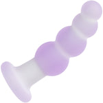 Lavender Haze™ Beaded Curved Probe Vibrating Silicone Probe