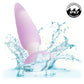 Lavender Haze Slender Probe Rechargeable Waterproof Silicone Vibrating Butt Plug By CalExotics