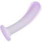 Lavender Haze™ Slender Curved Vibrating Silicone Probe