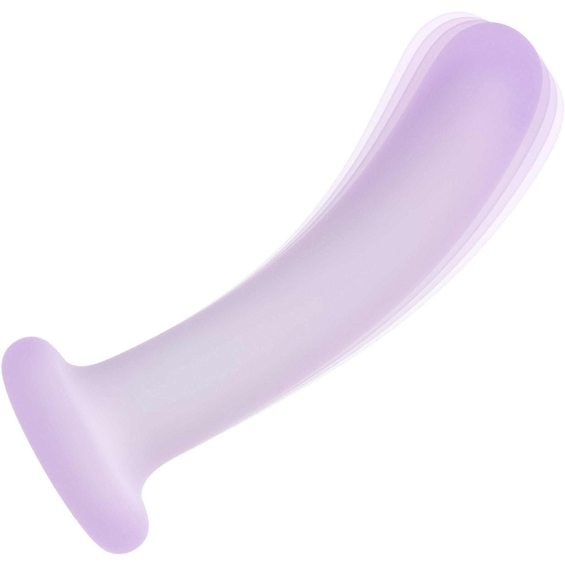 Lavender Haze™ Slender Curved Vibrating Silicone Probe
