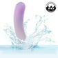 Lavender Haze™ Slender Curved Vibrating Silicone Probe