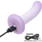 Lavender Haze™ Slender Curved Vibrating Silicone Probe