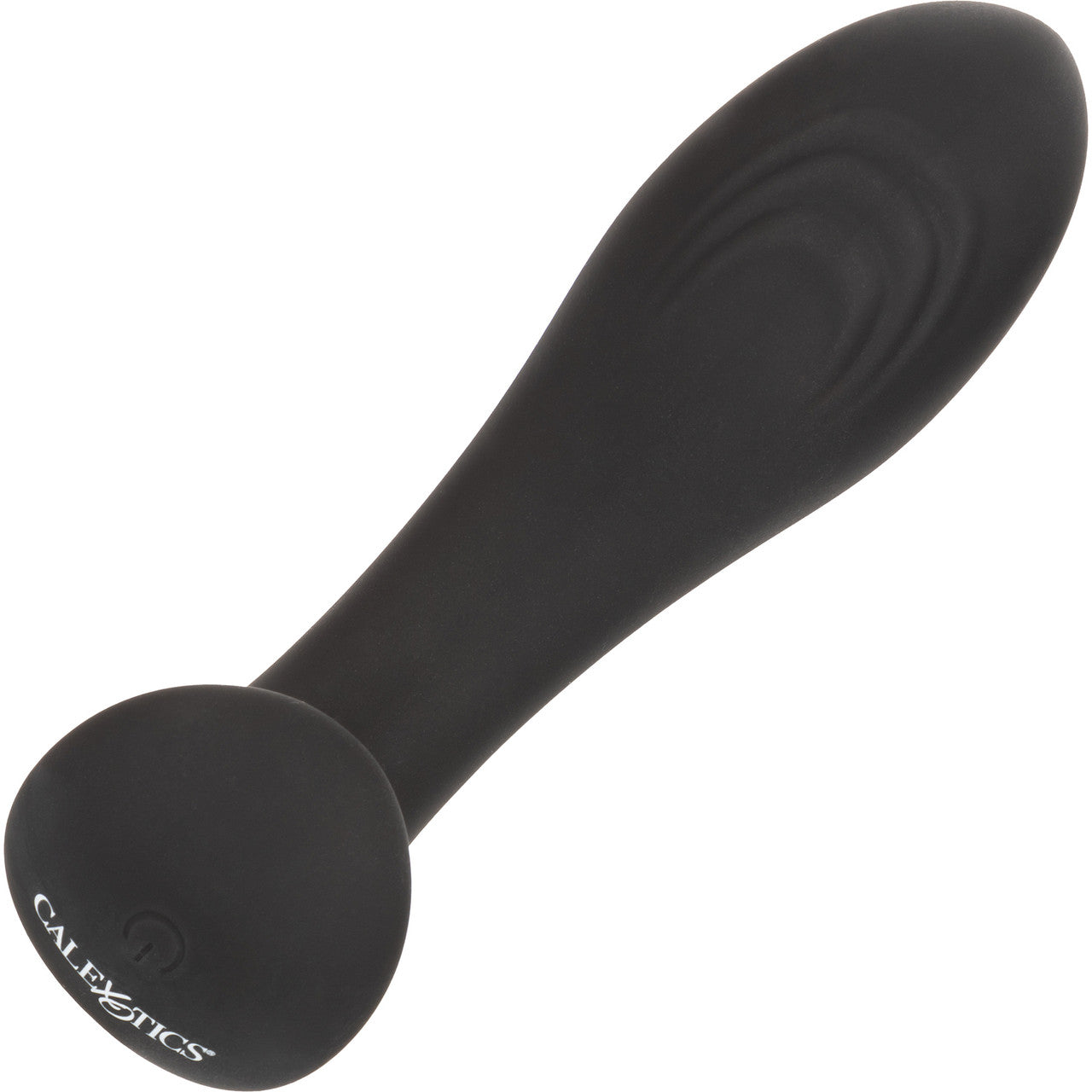 Eclipse Liquid Silicone Flex Vibrating Rechargeable Anal Probe By CalExotics - Black