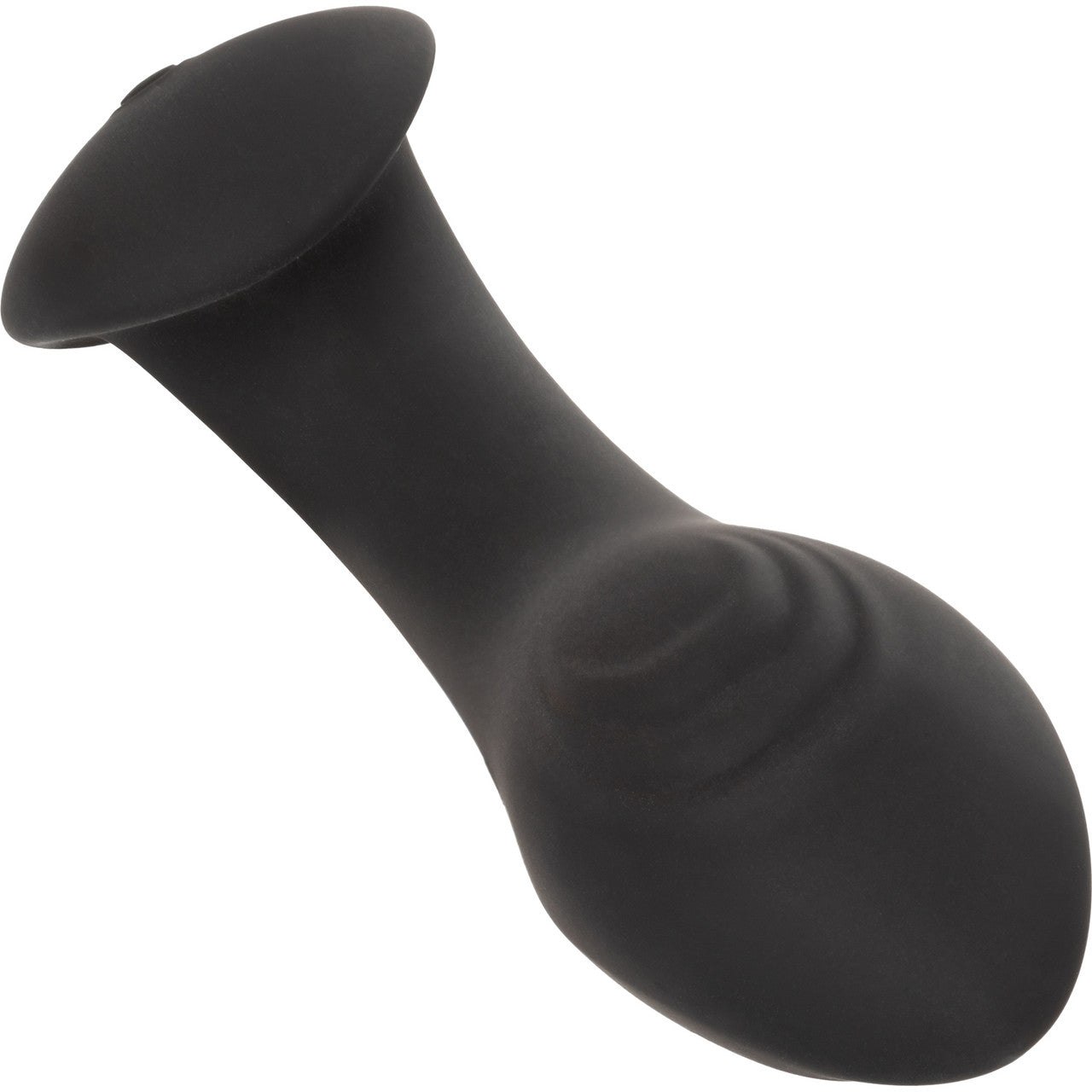 Eclipse Liquid Silicone Flex Vibrating Rechargeable Anal Probe By CalExotics - Black