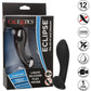 Eclipse Liquid Silicone Flex Vibrating Rechargeable Anal Probe By CalExotics - Black