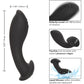 Eclipse Liquid Silicone Flex Vibrating Rechargeable Anal Probe By CalExotics - Black