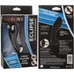 Eclipse Liquid Silicone Flex Vibrating Rechargeable Anal Probe By CalExotics - Black