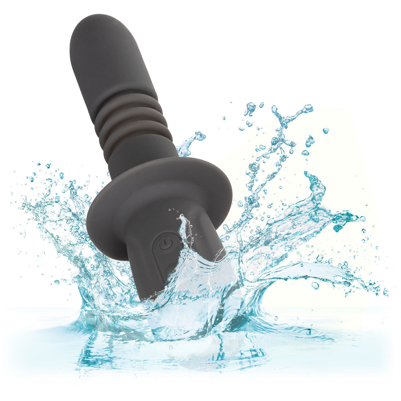 Ramrod Thrusting Rechargeable Waterproof Silicone Vibrating Anal Probe By CalExotics