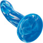 Twisted Love Twisted Probe 4.75" Silicone Suction Cup Dildo By CalExotics - Blue & White